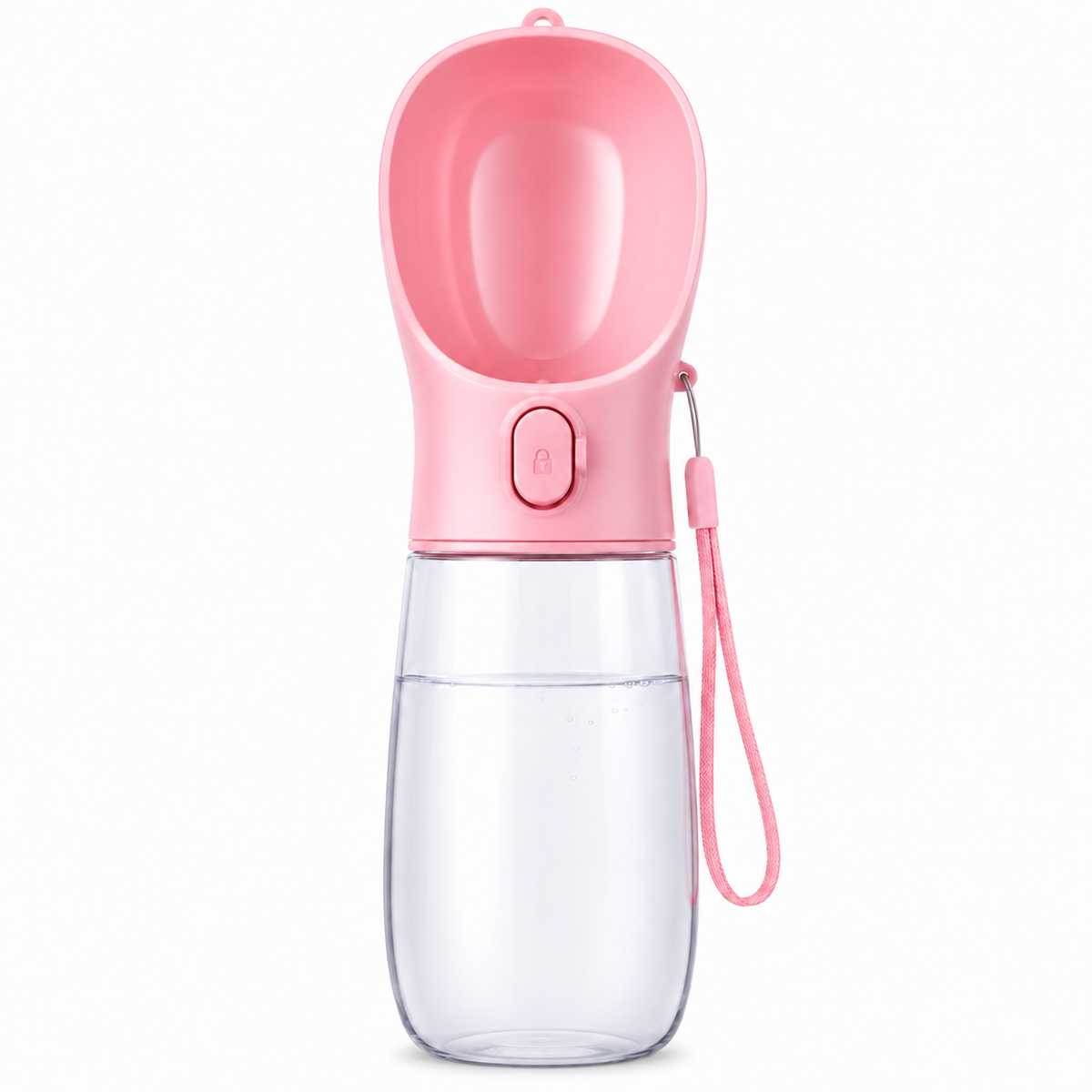 Beyluno 2-in-1 Portable Dog Water Bottle & Treat Container