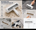 Reusable Pet Hair Remover Roller – Self-Cleaning Lint & Fur Remover